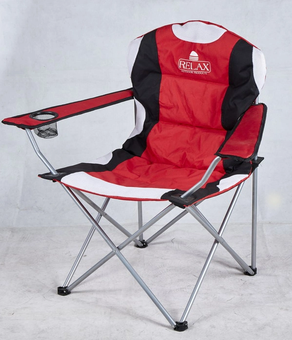 Steel Folding Camping Chair with Cotton (ECC-04)