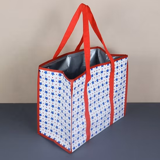High Quality Popular Design Custom Printed Lunch Thermal Food Delivery Insulated Cooler Bag
